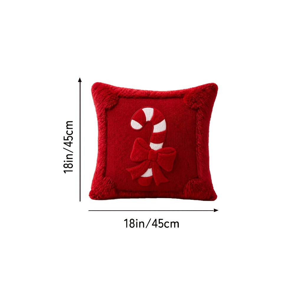2 fundas de cojín navideñas de - Pillow Insert 18X18 reseña y precio