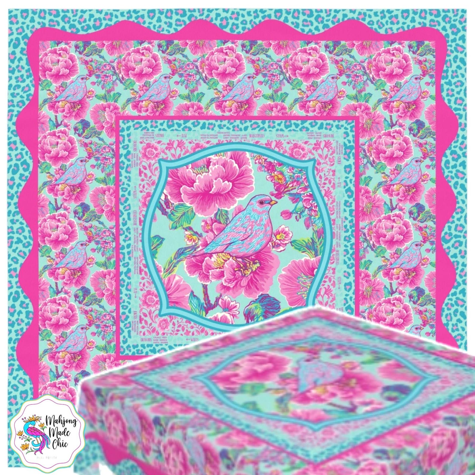 Mantel Cuadrado Rosa para Noch - Home Textiles Direct reseña y precio