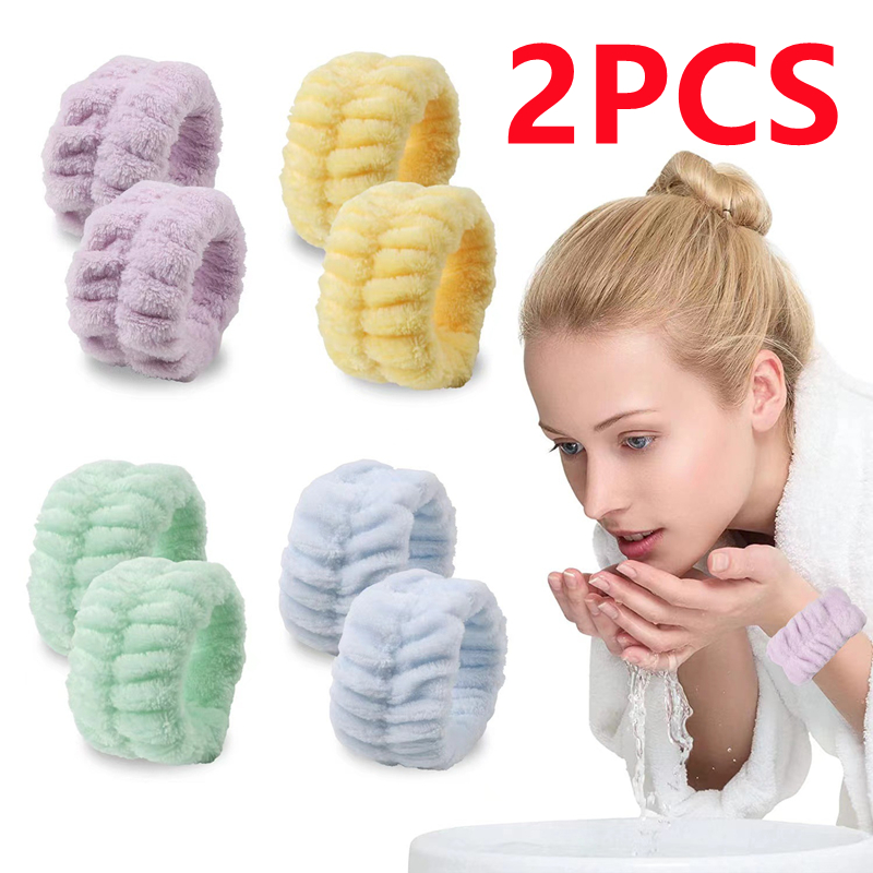 2 Pulseras de microfibra suave - Home Textiles Face Towel reseña y precio