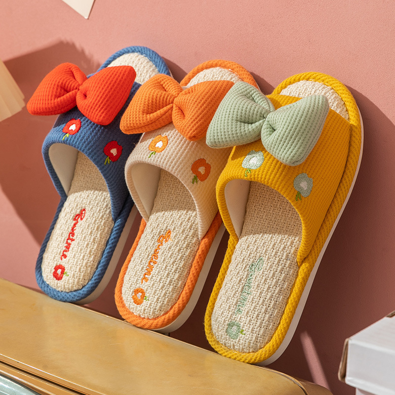 Pantuflas de Lino Cómodas para - Home Textile reseña y precio