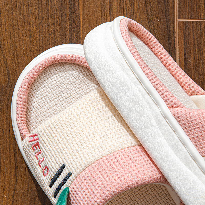 Pantuflas de Lino de Nuevo Est - Home Textile reseña y precio