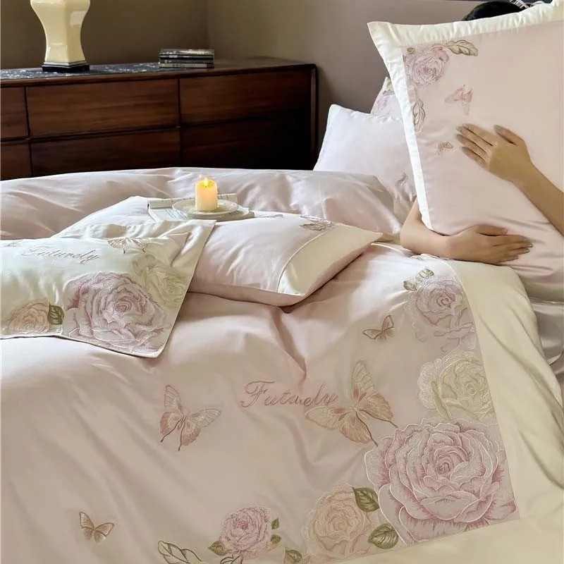Juego de ropa de cama de algod - Home Textiles Premium reseña y precio